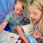 Silicone Colouring Mat - Seek N Spot Animal Design