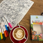 Silicone Colouring Mat - Seek N Spot Animal Design