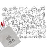 Silicone Colouring Mat - Seek N Spot Under the Sea